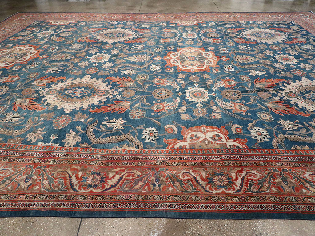 Antique Persian Sultanabad Oversize Rug, No.31847 - Gss