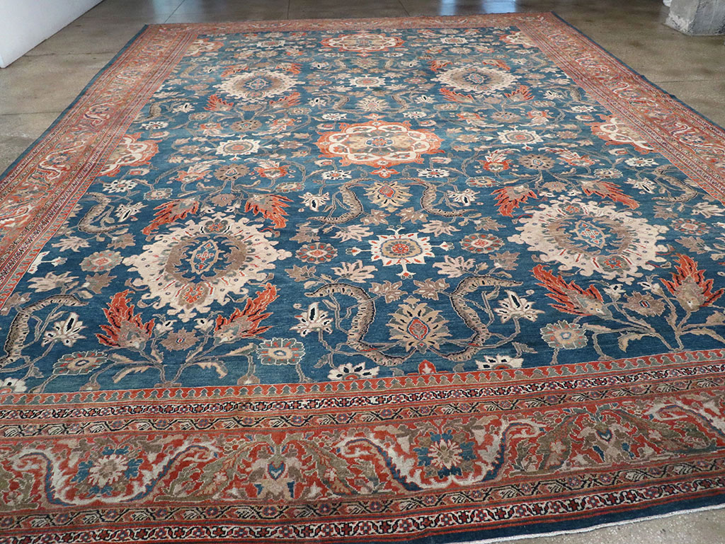 Antique Persian Sultanabad Oversize Rug, No.31847 - Gss