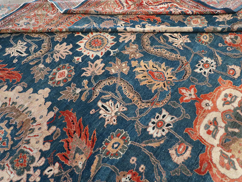 Antique Persian Sultanabad Oversize Rug, No.31847 - Gss
