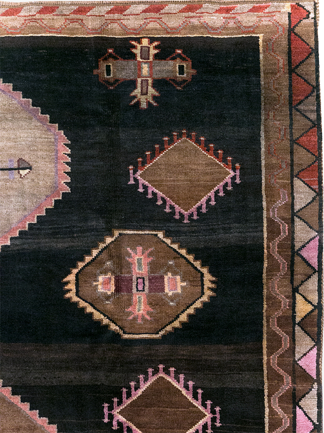 Vintage Turkish Anatolian Room Size Carpet, No.31854 - Gss