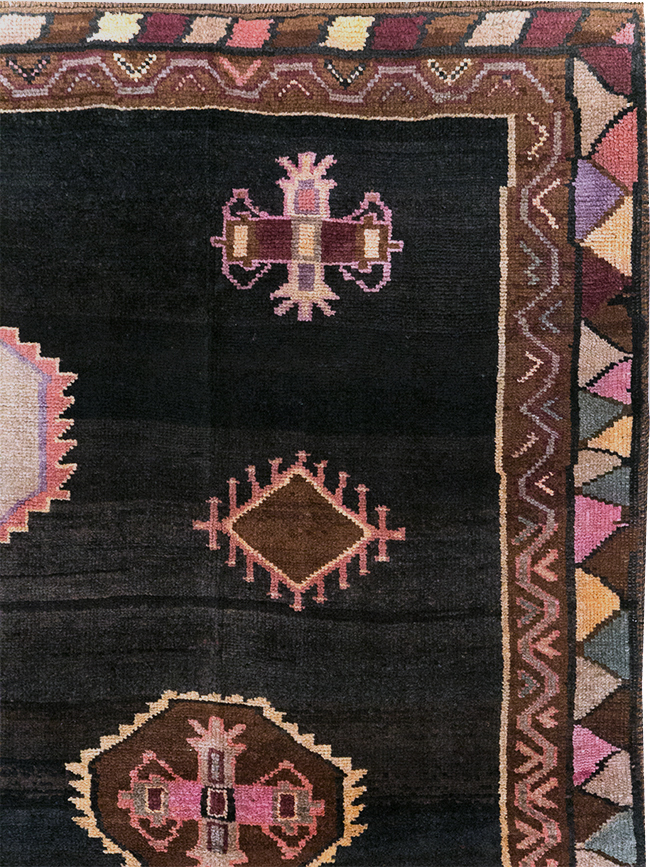 Vintage Turkish Anatolian Room Size Carpet, No.31854 - Gss