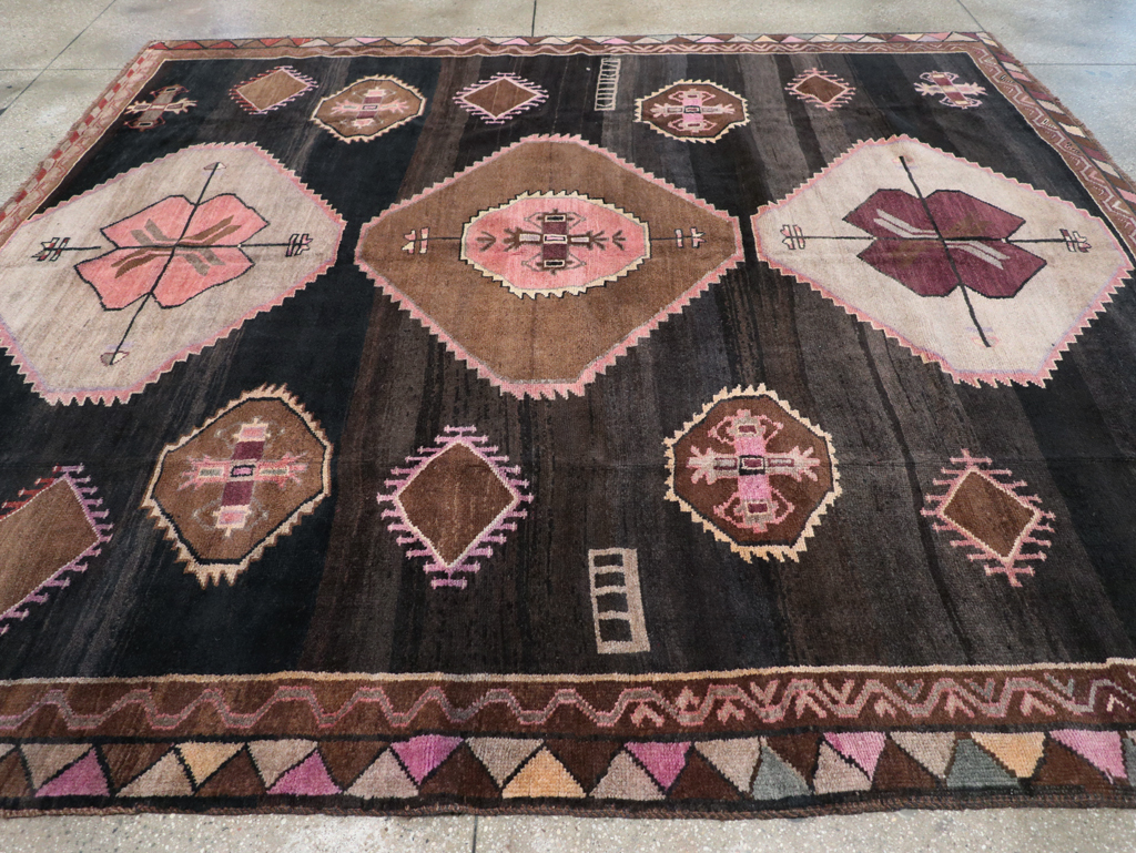 Vintage Turkish Anatolian Room Size Carpet, No.31854 - Gss