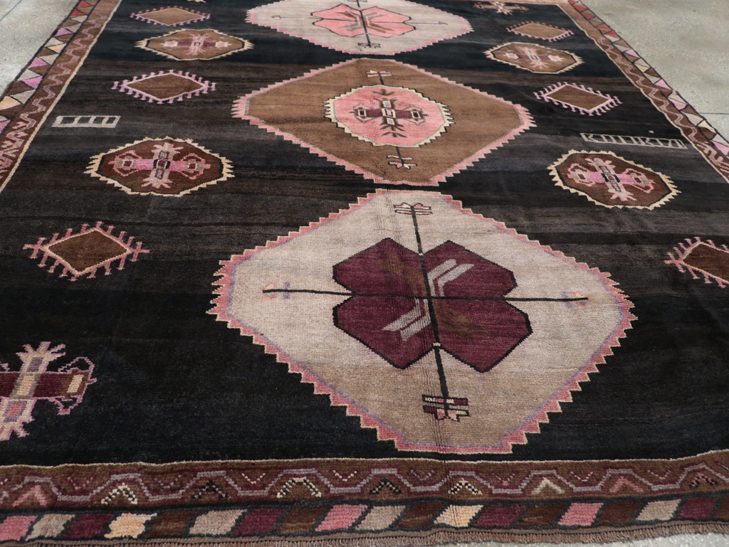 Vintage Turkish Anatolian Room Size Carpet, No.31854 - Gss