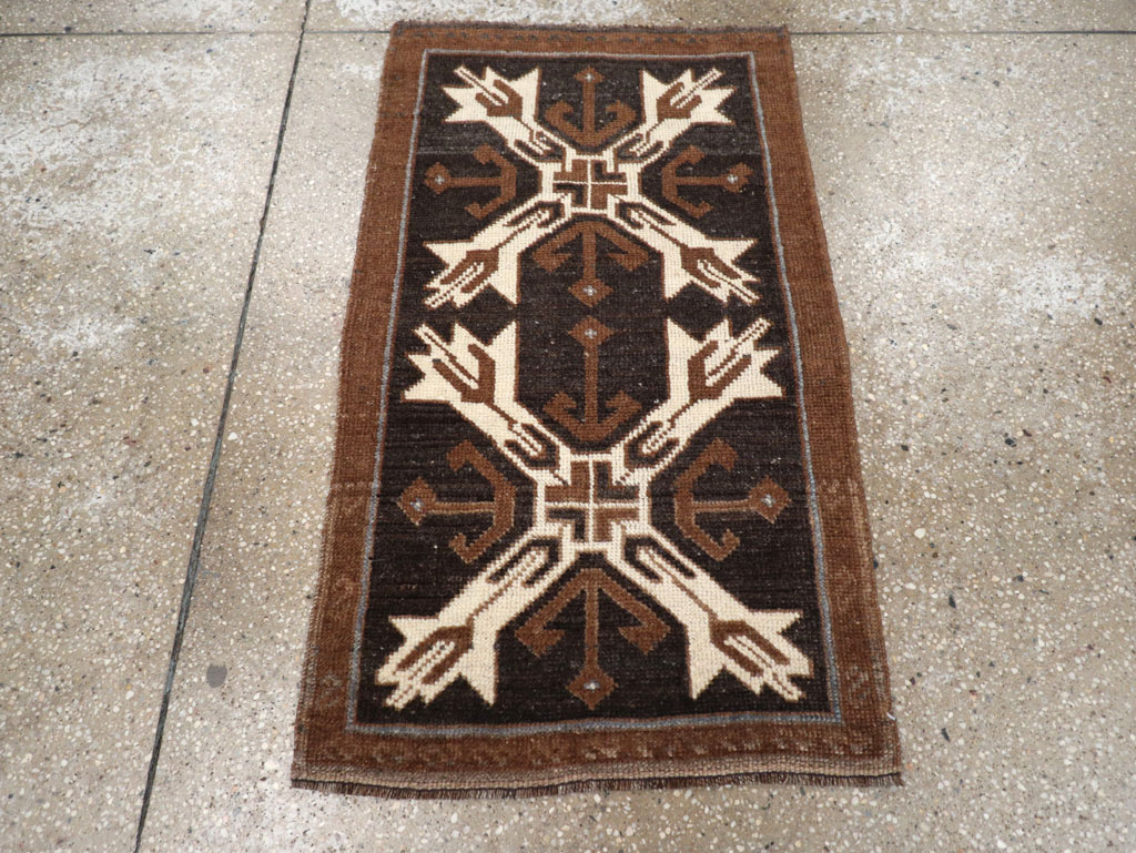 Vintage Turkish Anatolian Throw Rug, No.31855 - Gss