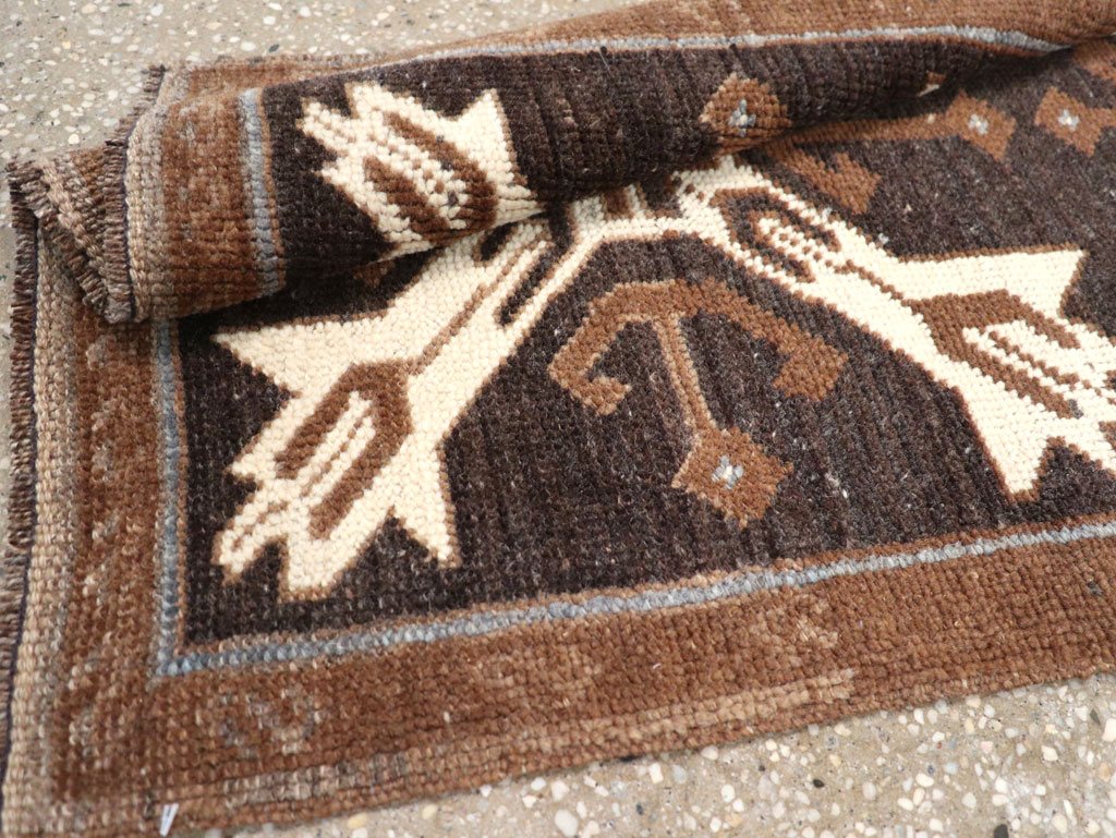 Vintage Turkish Anatolian Throw Rug, No.31855 - Gss