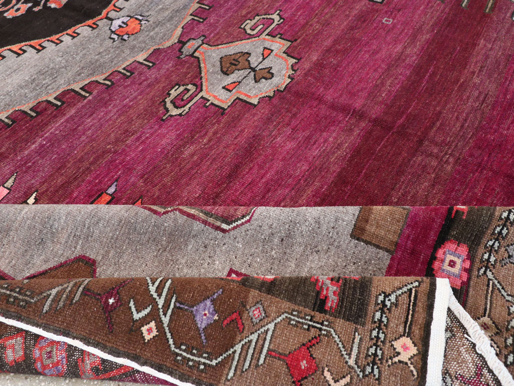 Vintage Turkish Anatolian Large Room Size Carpet, No.31863 - Gss