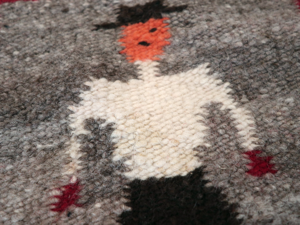 Vintage Pictorial Navajo Kilim, No.31866 - Gss