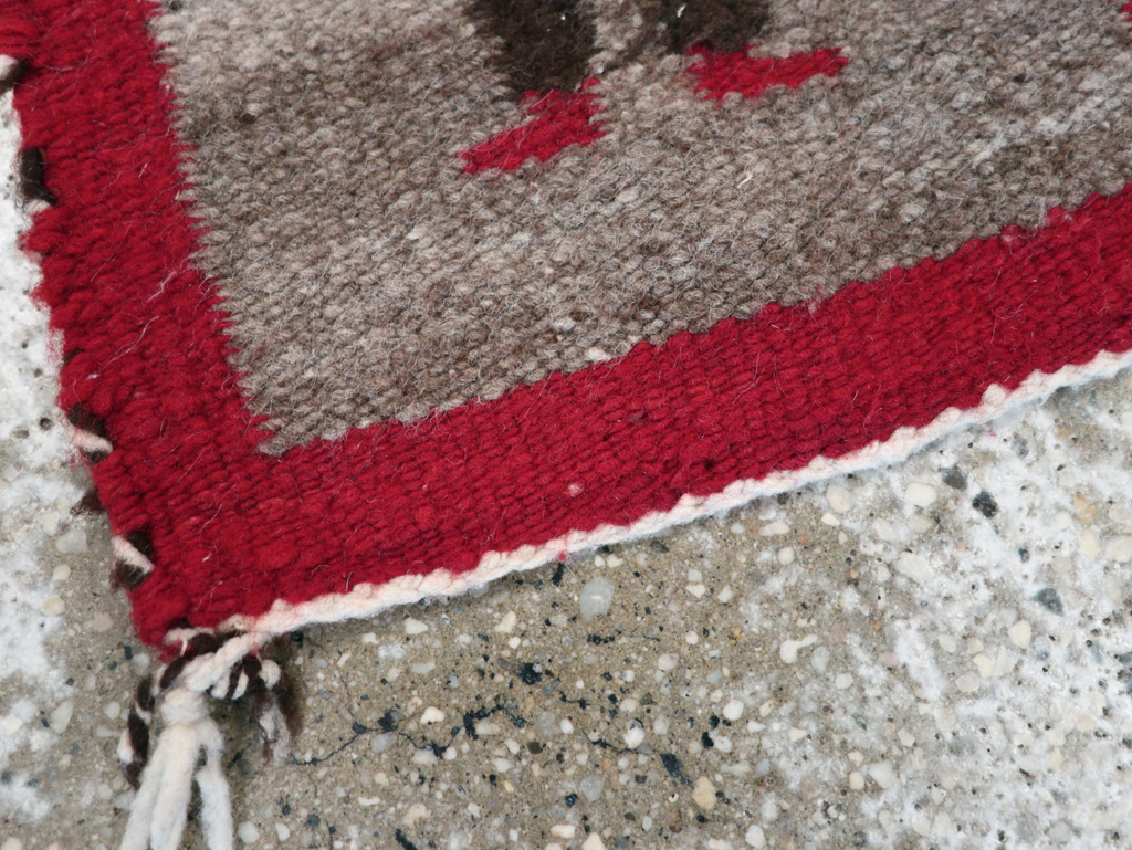 Vintage Pictorial Navajo Kilim, No.31866 - Gss