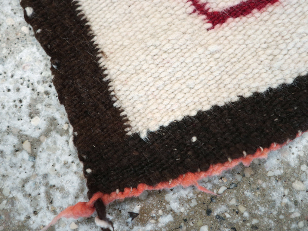 Vintage American Navajo Pictorial Kilim, No.31867 - Gss