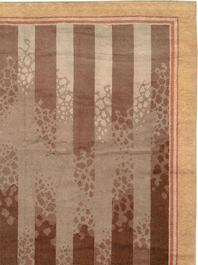 Vintage French Large Art Deco Carpet, No.31870 - Gss