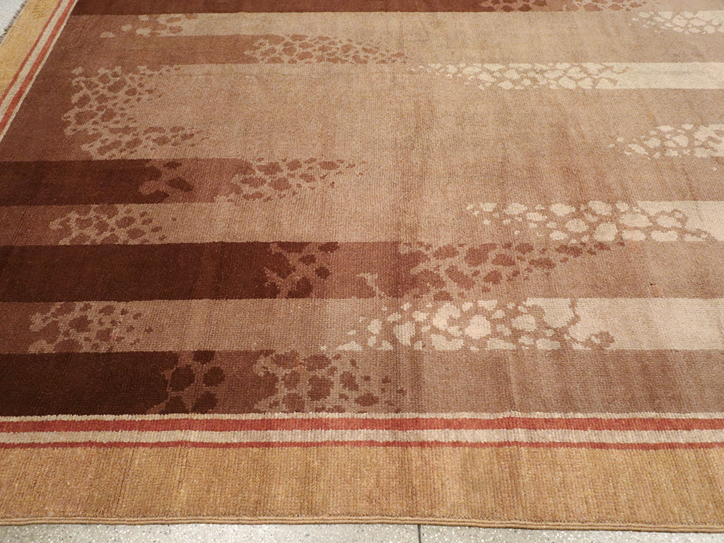Vintage French Large Art Deco Carpet, No.31870 - Gss
