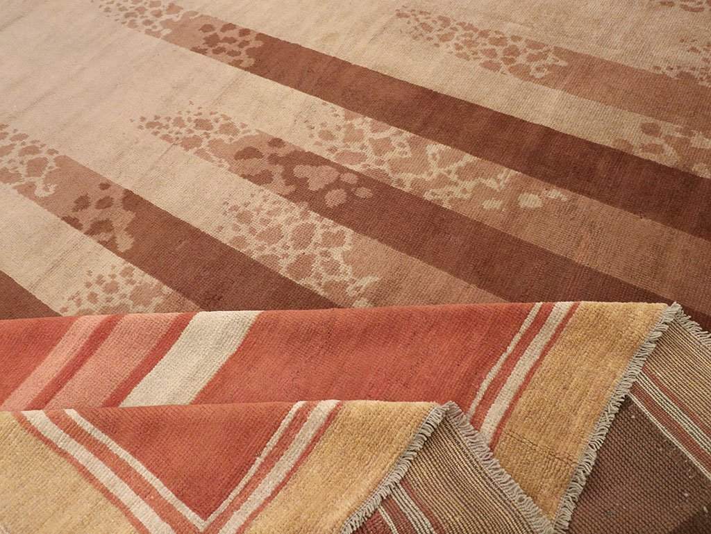 Vintage French Large Art Deco Carpet, No.31870 - Gss