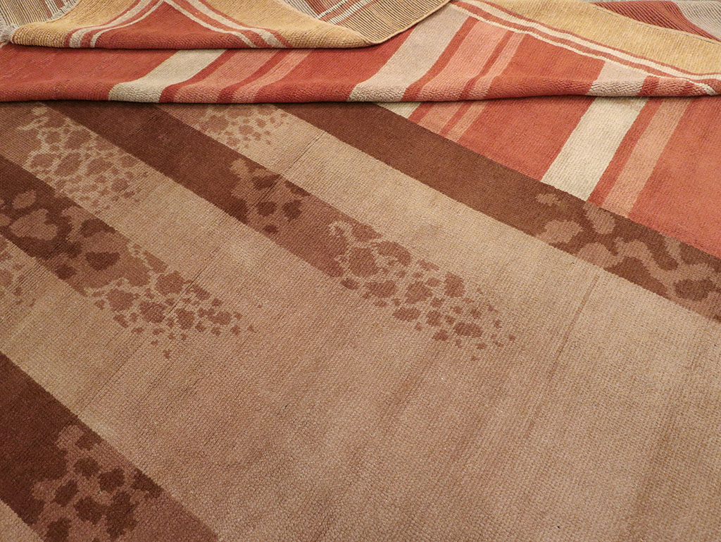 Vintage French Large Art Deco Carpet, No.31870 - Gss