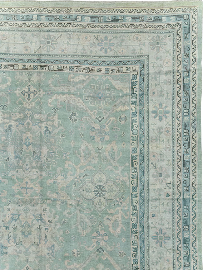 Antique Turkish Oushak Oversize Carpet, No.31871 - Gss