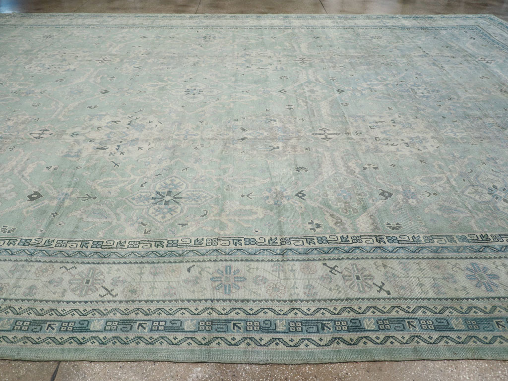 Antique Turkish Oushak Oversize Carpet, No.31871 - Gss