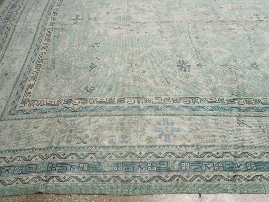 Antique Turkish Oushak Oversize Carpet, No.31871 - Gss