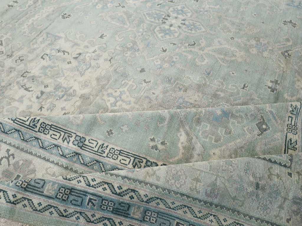 Antique Turkish Oushak Oversize Carpet, No.31871 - Gss