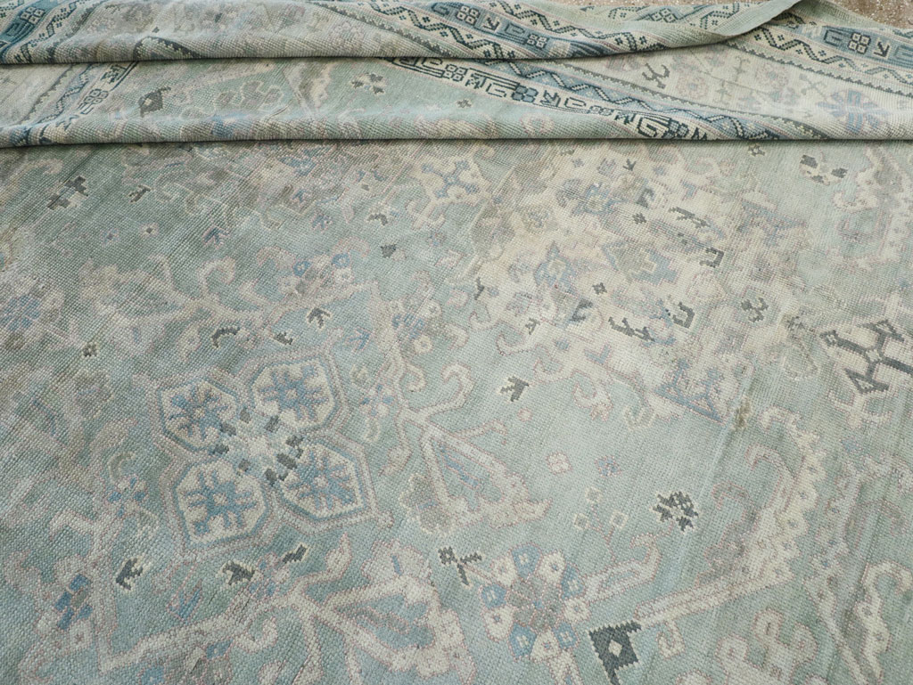 Antique Turkish Oushak Oversize Carpet, No.31871 - Gss