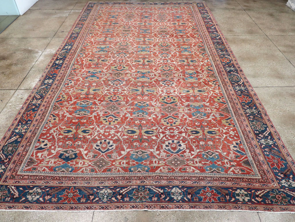 Antique Persian Mahal Large Carpet, No.31874 - Gss
