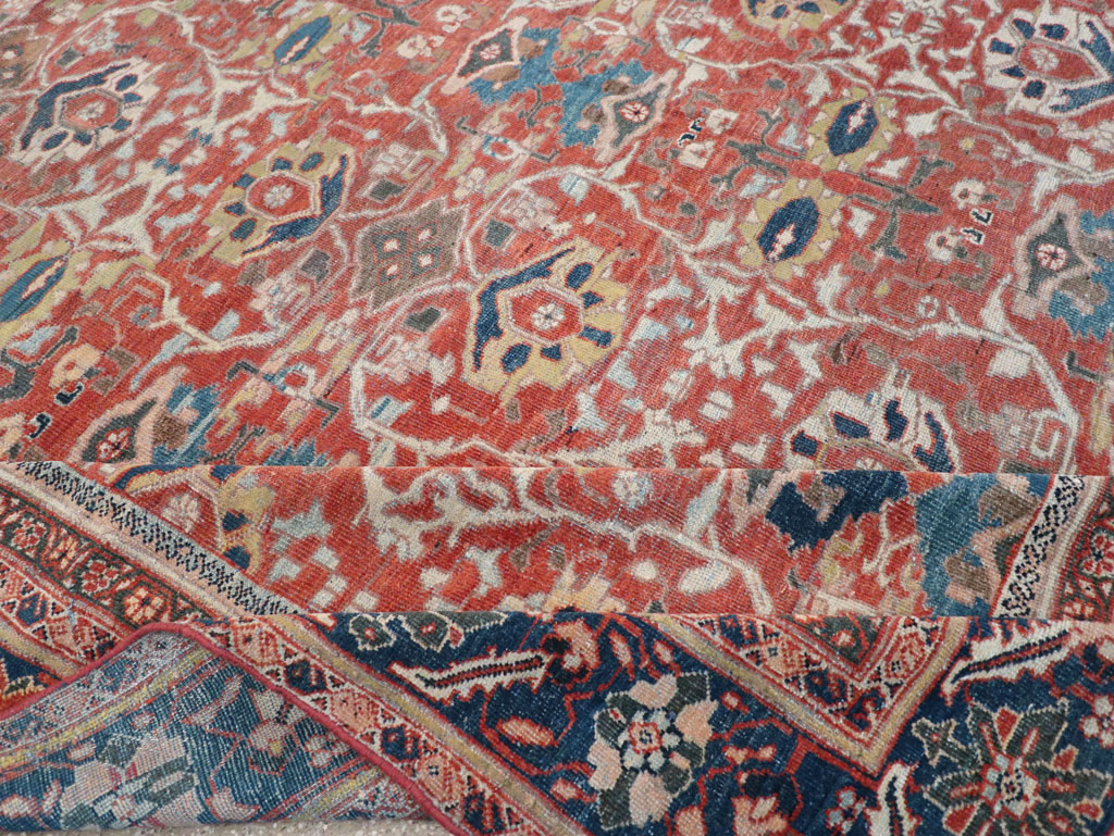 Antique Persian Mahal Large Carpet, No.31874 - Gss