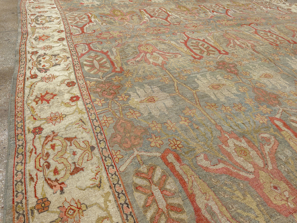 Antique Persian Bidjar Large Carpet, No.31875 - Gss