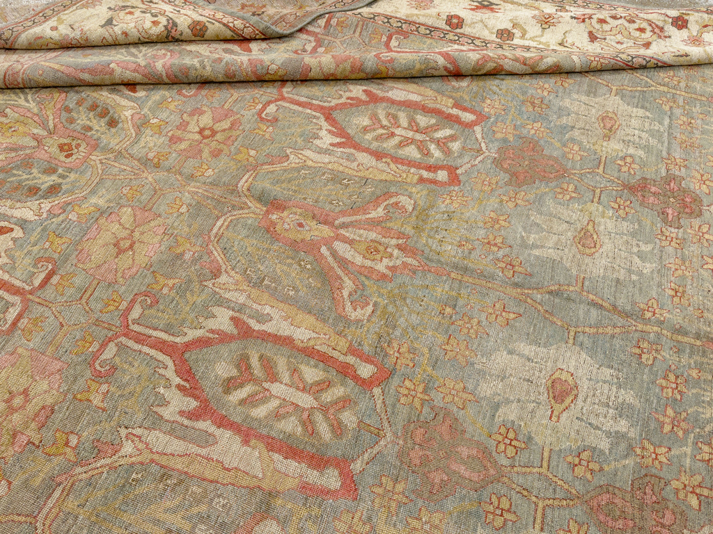 Antique Persian Bidjar Large Carpet, No.31875 - Gss