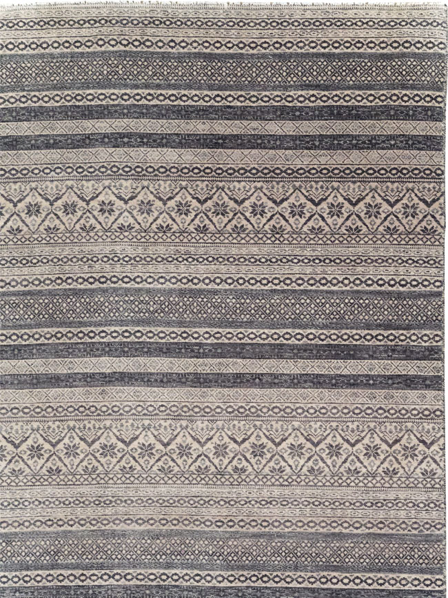 Contemporary Turkish Small Room Size Carpet, No.31876 - Gss