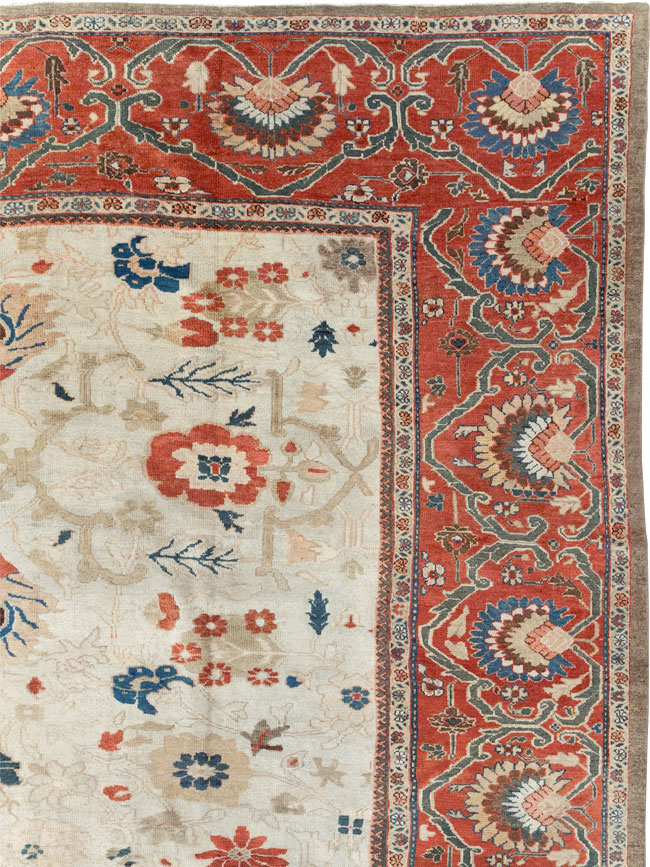 Antique Persian Sultanabad Large Carpet, No.31877 - Gss