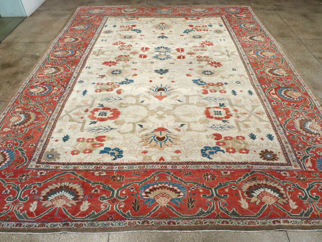 Antique Persian Sultanabad Large Carpet, No.31877 - Gss