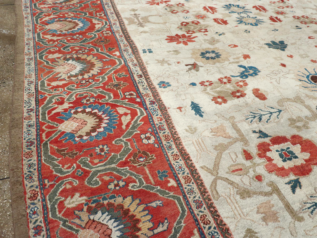 Antique Persian Sultanabad Large Carpet, No.31877 - Gss