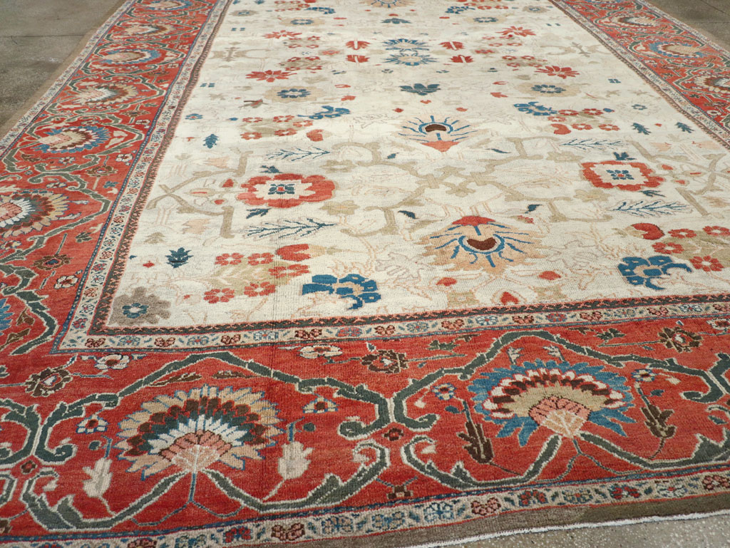Antique Persian Sultanabad Large Carpet, No.31877 - Gss