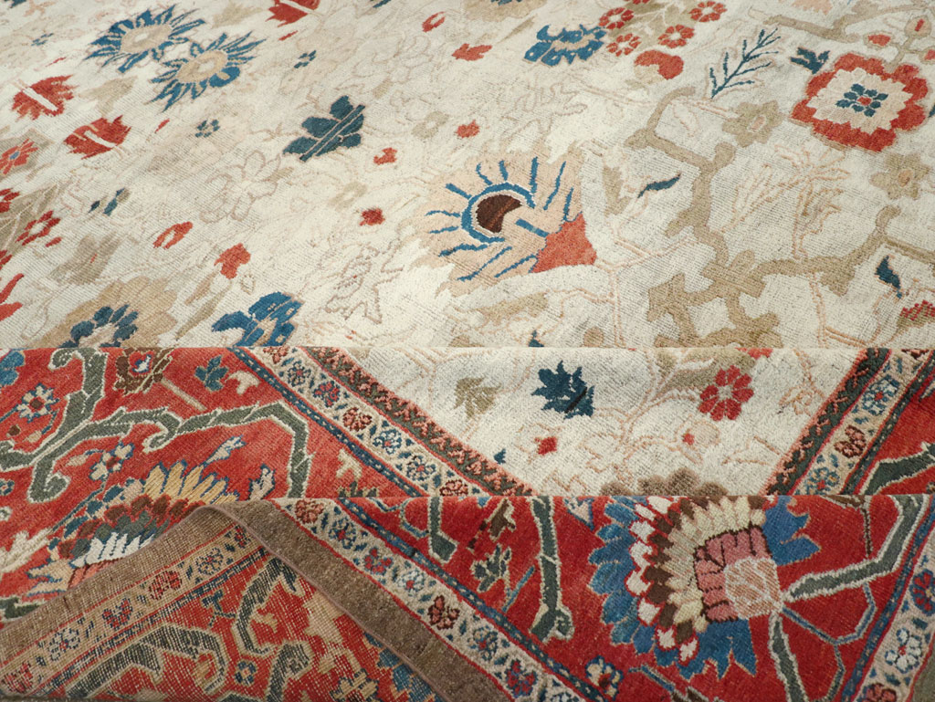 Antique Persian Sultanabad Large Carpet, No.31877 - Gss