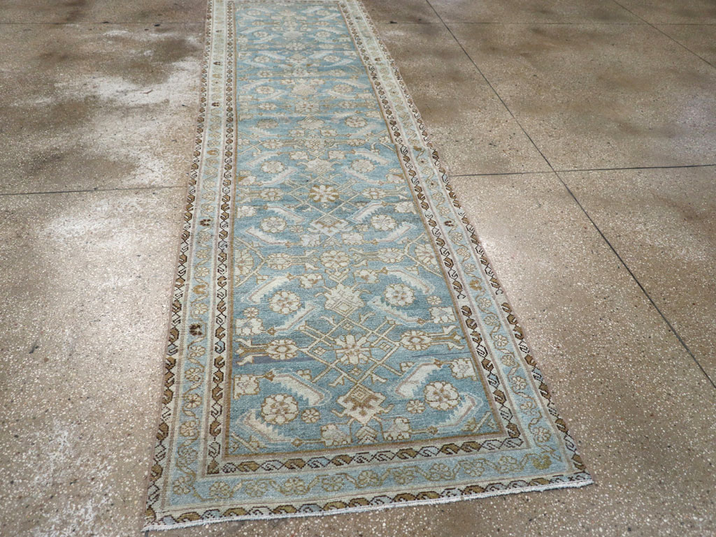Vintage Persian Malayer Runner, No.31887 - Gss