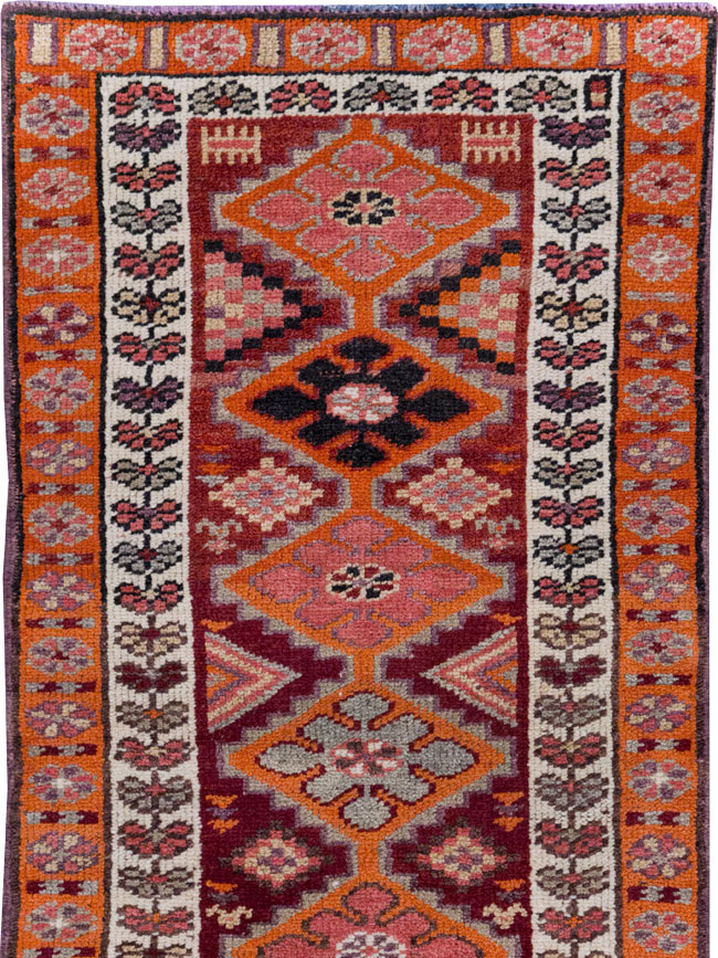 Vintage Turkish Anatolian Runner, No.31892 - Gss