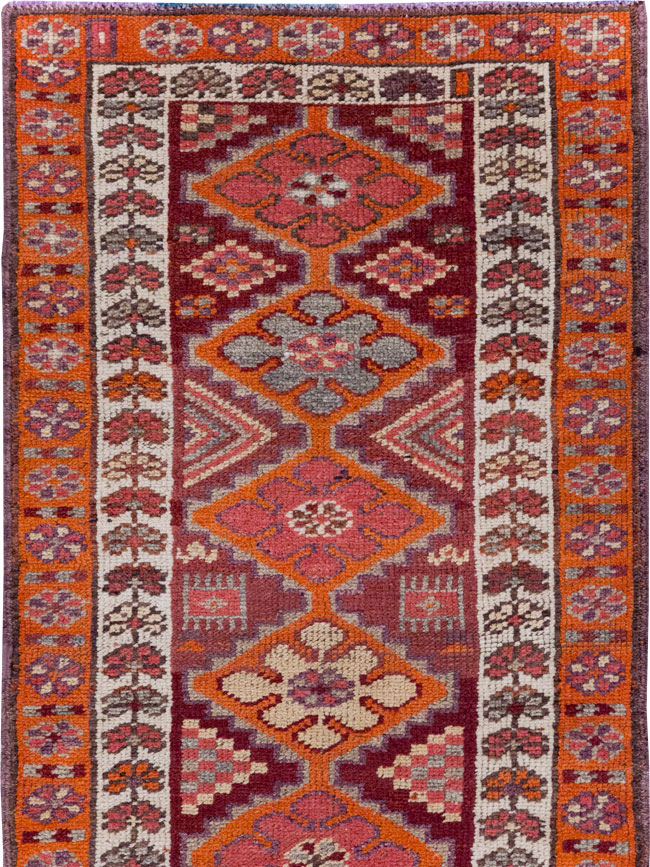 Vintage Turkish Anatolian Runner, No.31892 - Gss