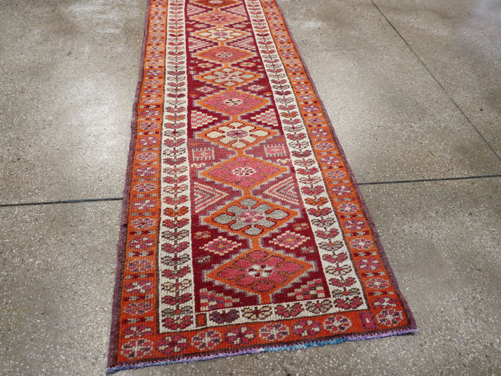 Vintage Turkish Anatolian Runner, No.31892 - Gss