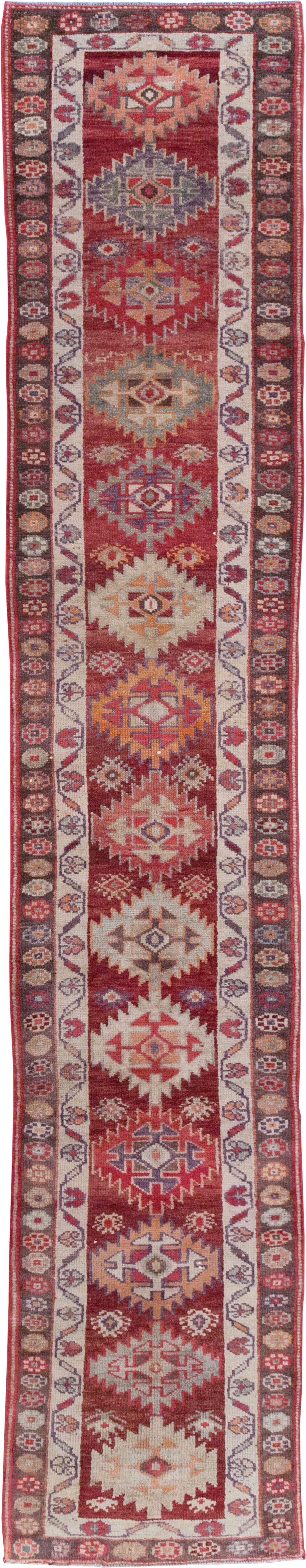 Vintage Turkish Anatolian Runner, No.31893 - Gss