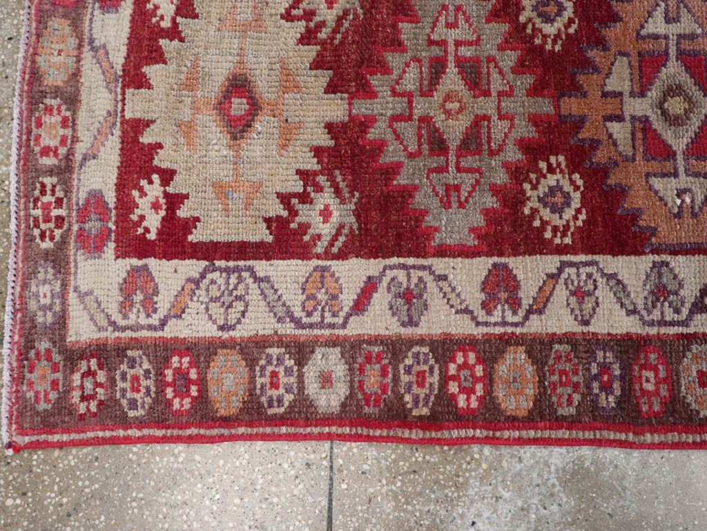 Vintage Turkish Anatolian Runner, No.31893 - Gss