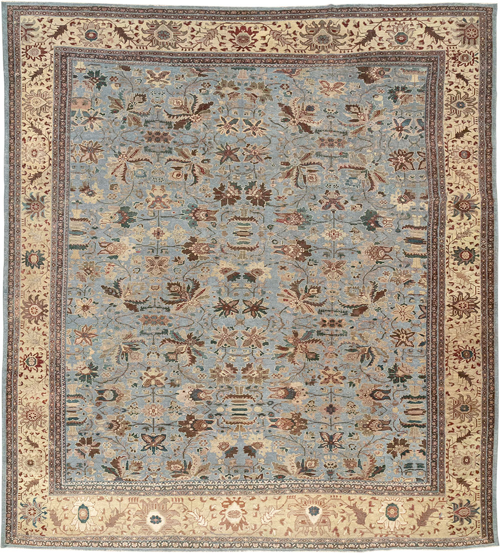 Antique Persian Mahal Large Room Size Carpet, No.31900 - Gss