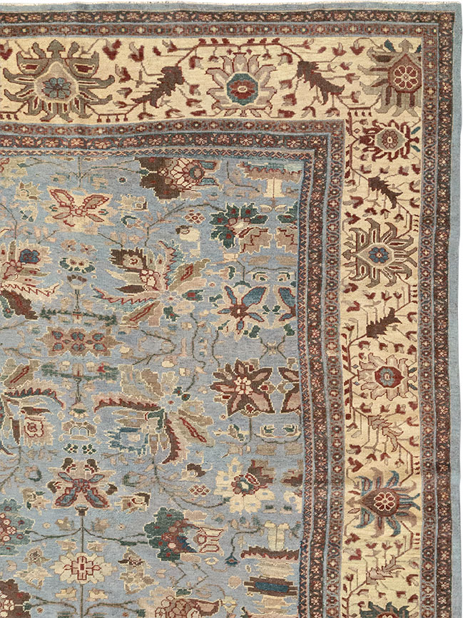 Antique Persian Mahal Large Room Size Carpet, No.31900 - Gss