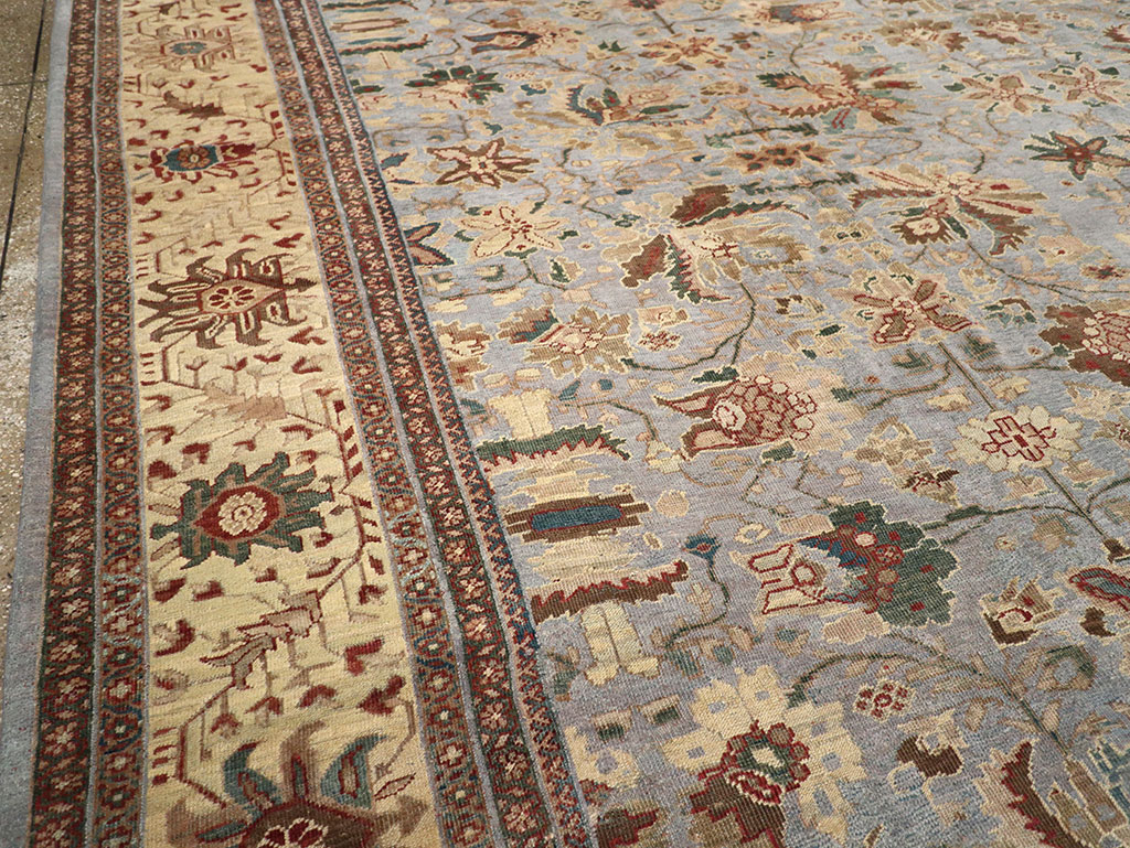 Antique Persian Mahal Large Room Size Carpet, No.31900 - Gss