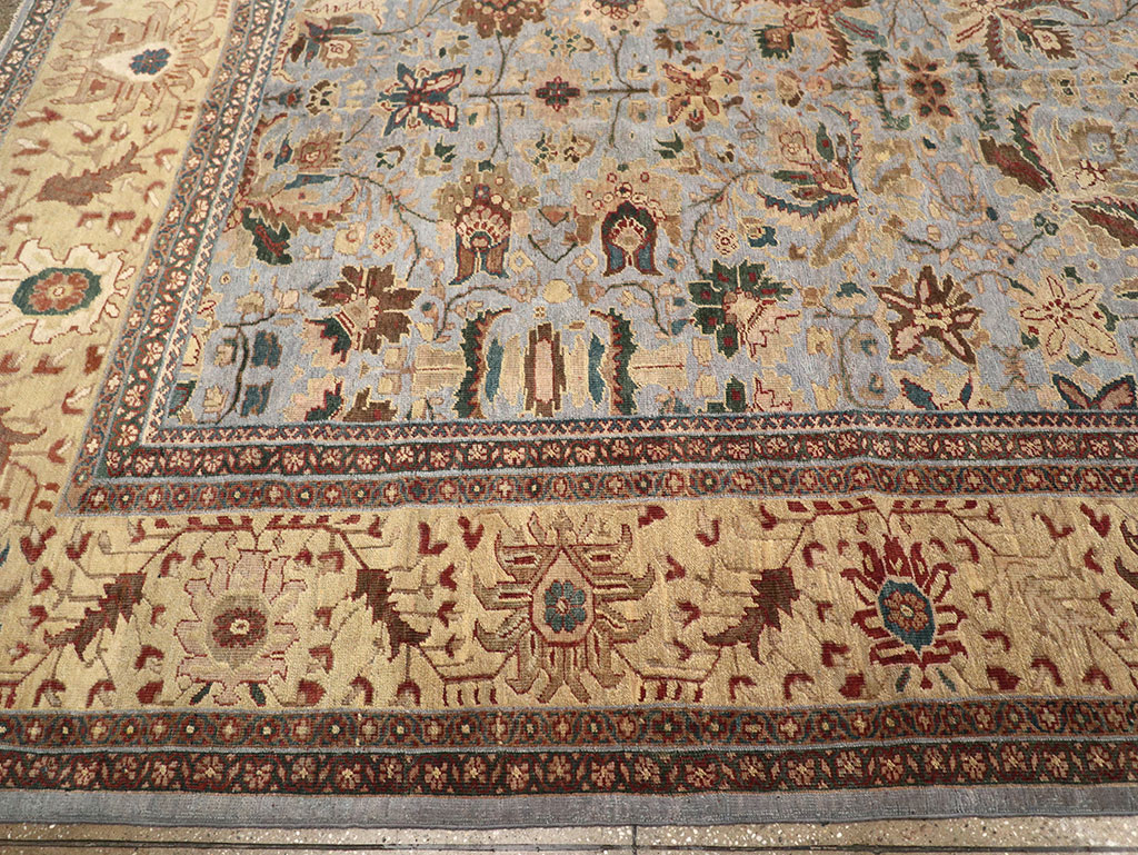 Antique Persian Mahal Large Room Size Carpet, No.31900 - Gss
