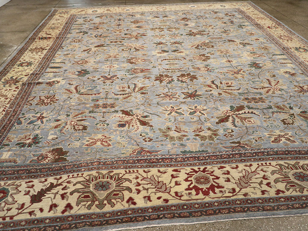 Antique Persian Mahal Large Room Size Carpet, No.31900 - Gss