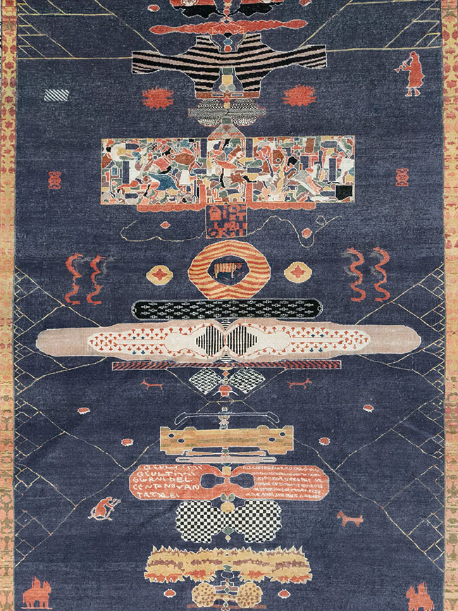 Vintage Turkish Anatolian Accent Carpet, No.31901 - Gss