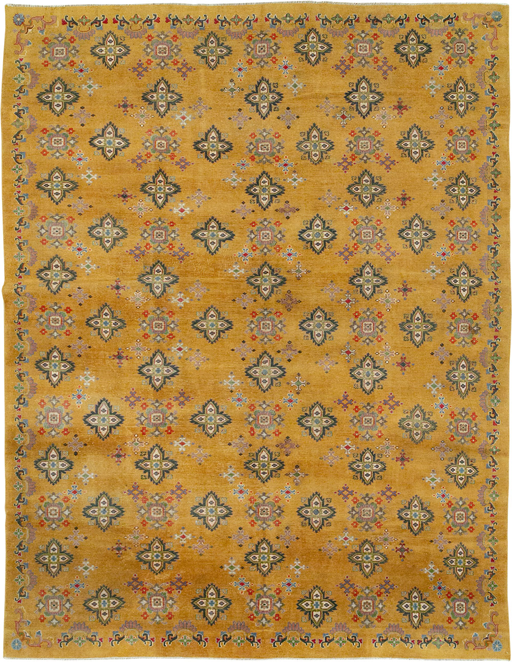Vintage Indian Room Size Carpet, No.31921 - Gss