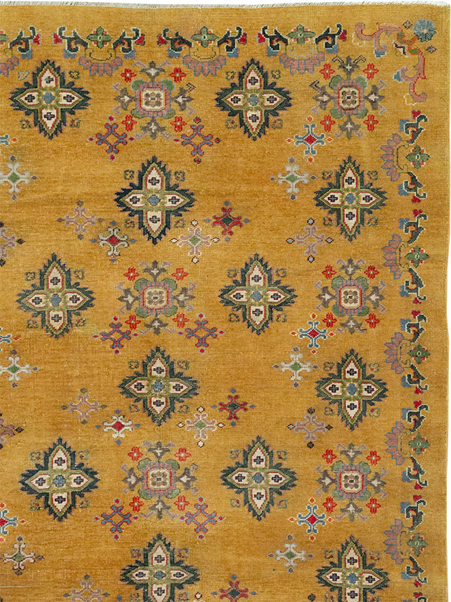 Vintage Indian Room Size Carpet, No.31921 - Gss