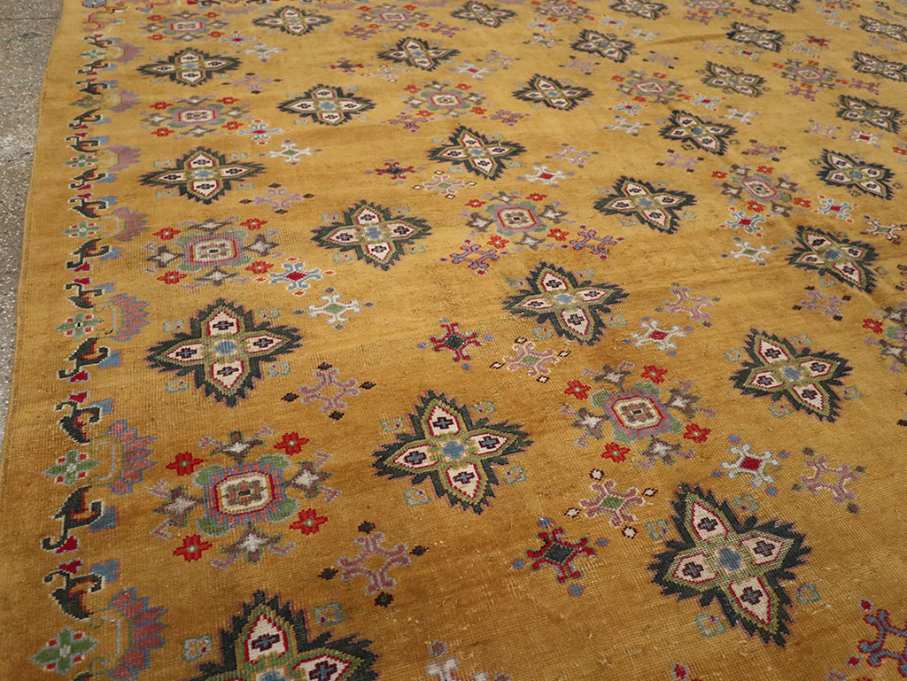 Vintage Indian Room Size Carpet, No.31921 - Gss