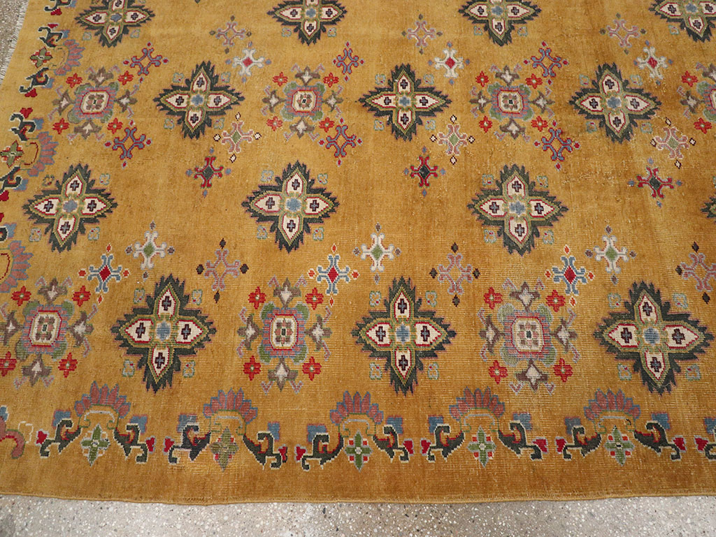 Vintage Indian Room Size Carpet, No.31921 - Gss