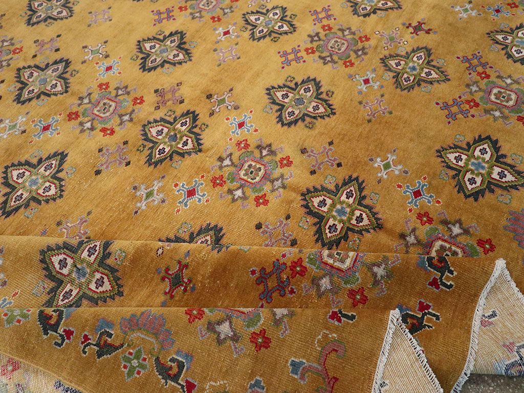 Vintage Indian Room Size Carpet, No.31921 - Gss