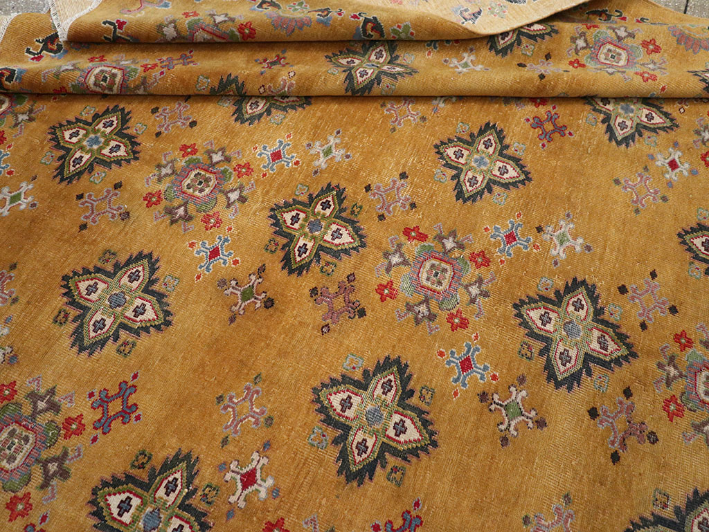 Vintage Indian Room Size Carpet, No.31921 - Gss